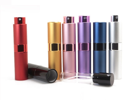 Atomizador de Perfume Recarregável 8ml - Spray de Viagem Premium